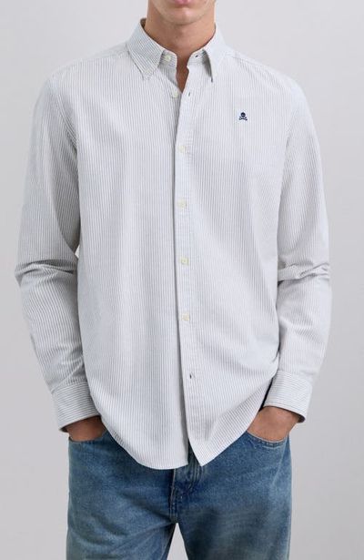 Scalpers Scalpers New Oxford Bd Slim Oe Shirt