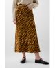 Scalpers Scalpers Print Flare Denim Skirt - 1