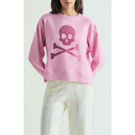 Scalpers Scalpers Skull Glitter Sweatshirt