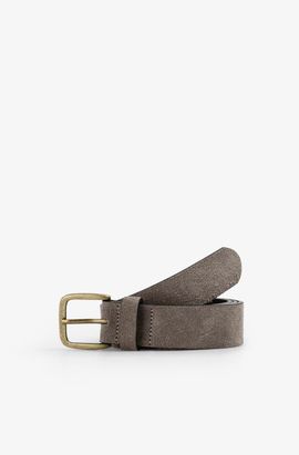 Scalpers Scalpers Skull Suede Belt