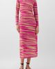 Scalpers Scalpers Zebra Lurex Jersey Dress - 1