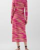 Scalpers Scalpers Zebra Lurex Jersey Dress - 2