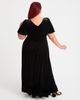 Scarlett & Jo Scarlett & Jo Isabelle Panne Velvet Maxi Dress - 3
