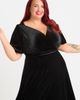 Scarlett & Jo Scarlett & Jo Isabelle Panne Velvet Maxi Dress - 5