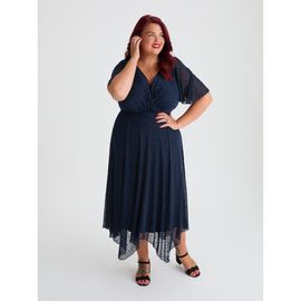 Scarlett & Jo Scarlett & Jo Julie Vintage Flock Dress
