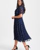 Scarlett & Jo Scarlett & Jo Victoria Velvet Flock Midi Dress - 2
