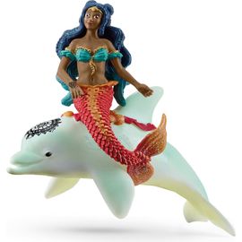 Schleich Schleich Bayala Isabelle On Dolphin, Figurine Playset, Vinyl, Kids Ages 5+