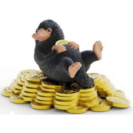 Schleich Schleich Wizarding World Niffler & Gold, Collectible Toy Figurine, Kids 6+