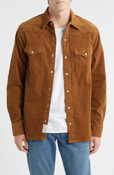 Schott NYC Schott NYC Cotton Corduroy Western Shirt