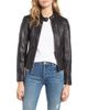 Schott NYC Schott NYC Lambskin Leather Moto Jacket - 1