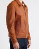 Schott NYC Schott NYC Lightweight Vintage Oil Tanned Unlined Cowhide Leather Trucker Jacket - 3