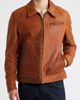 Schott NYC Schott NYC Lightweight Vintage Oil Tanned Unlined Cowhide Leather Trucker Jacket - 4