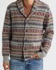 Schott NYC Schott NYC Men's Wool Blend Shawl Collar Cardigan - 4