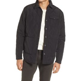 Schott NYC Schott NYC Quilted Down Shirt Jacket