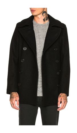 Schott Schott Slim Fit Peacoat