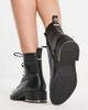Schuh Schuh Cecilia lace up chelsea boots in black - 2