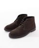 Schuh Schuh Dale chunky lace-up shoes in chocolate suede-Brown - 2