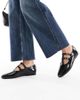 Schuh schuh Lamp double strap ballet flats in black - 1