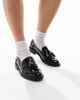 Schuh schuh Lane tassel loafers in black patent - 1
