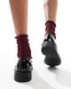 Schuh schuh Lawton tassel loafers in black - 3