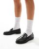 Schuh schuh Lillian loafers in black leather - 3