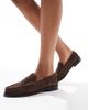 Schuh schuh Lillian loafers in brown suede - 1