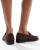 Schuh schuh Lillian loafers in brown suede - 2