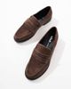 Schuh schuh Lillian loafers in brown suede - 3