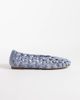 Schuh schuh Lotte woven ballet flats in blue - 1