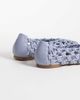 Schuh schuh Lotte woven ballet flats in blue - 3
