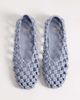 Schuh schuh Lotte woven ballet flats in blue - 4