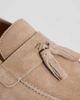 Schuh Schuh Percy tassel boat shoe in taupe suede-Neutral - 4