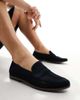 Schuh schuh Reem woven loafers in navy - 1