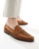 Schuh schuh Reem woven loafers in tan-Brown - 1