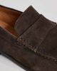 Schuh schuh Rico loafers in choc suede-Brown - 2