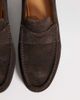 Schuh schuh Rico loafers in choc suede-Brown - 4
