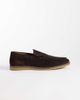 Schuh schuh Risk loafers in choc suede-Brown - 1