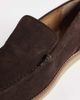 Schuh schuh Risk loafers in choc suede-Brown - 2