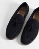 Schuh schuh Robbie woven loafers with tassels in black - 3