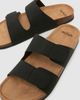 Schuh schuh Sabe footbed sandals in black - 4