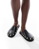 Schuh schuh Teale clog mules in black leather - 3
