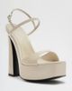 Schutz Schutz Arlene Heeled Sandals in Sugar White, Women's at Urban Outfitters - 3