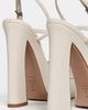 Schutz Schutz Arlene Platform Sandals Pearl - 4