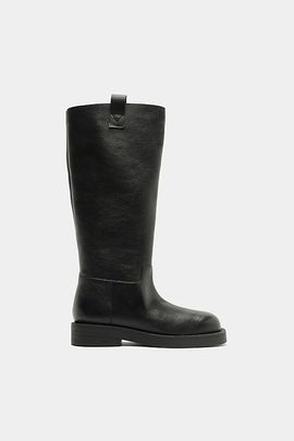 Schutz Schutz Betty Knee-High Boot in Black, Women's at Urban Outfitters