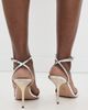Schutz Schutz Elodie Buckle Heeled Sandals Silver - 5