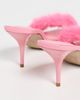 Schutz Schutz Elodie Fur Mules Cherry Blossom - 5