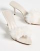 Schutz Schutz Elodie Fur Mules Pearl - 5
