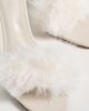 Schutz Schutz Elodie Fur Mules Pearl - 6