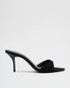 Schutz Schutz Elodie Suede Heeled Sandals in Black, Women's at Urban Outfitters - 1