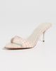Schutz Schutz Elodie Tweed Mules Cherry Blossom/Pearl - 2
